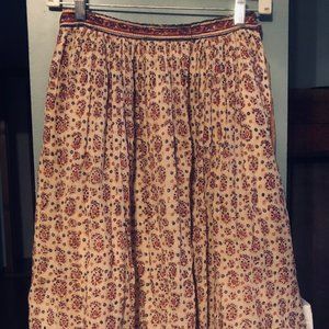 Vintage Cotton Hippy Skirt